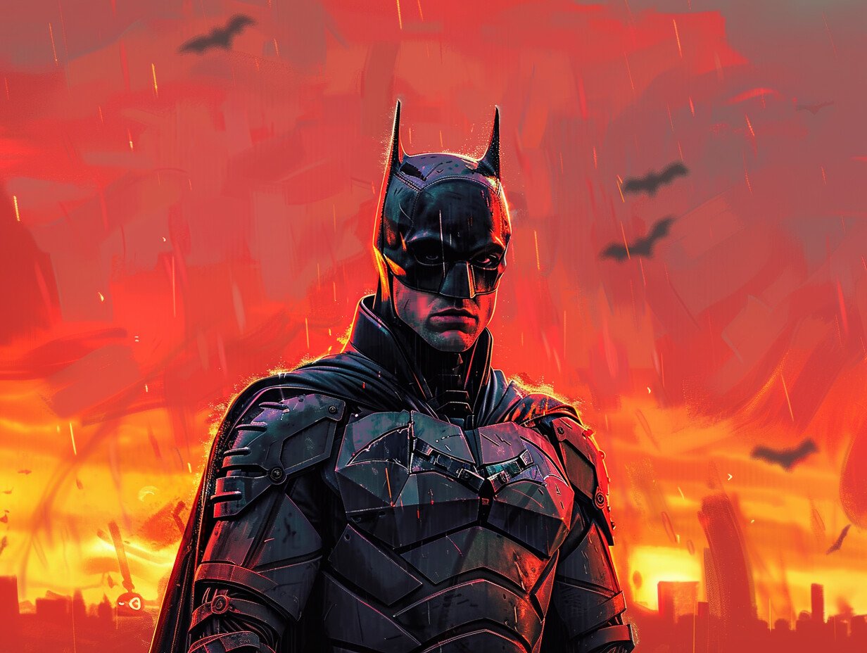 Batman and dope background