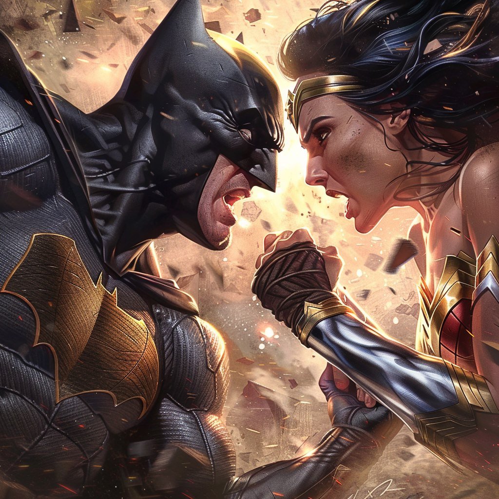Batman versus Wonder Woman