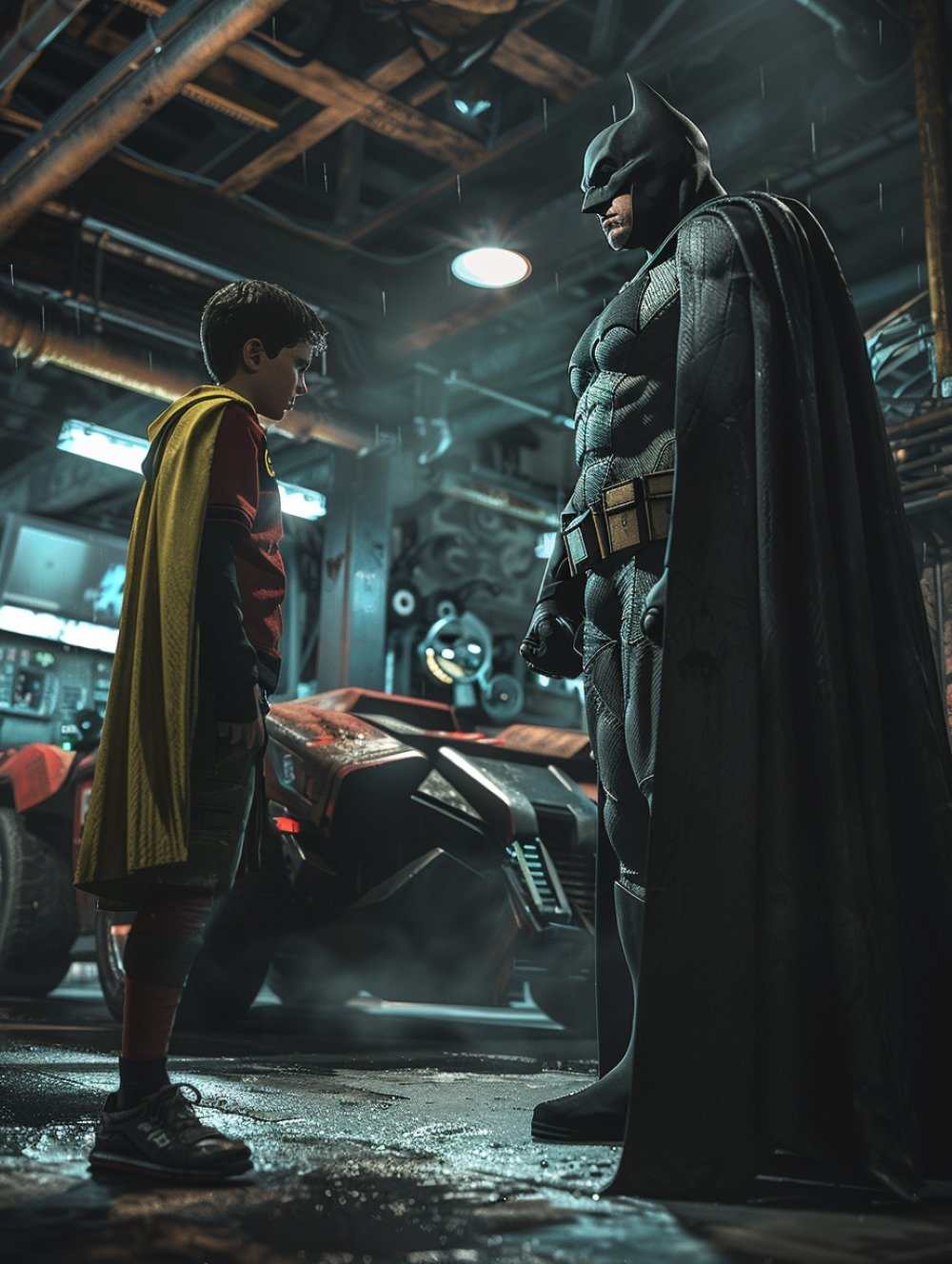 Batman Gets Upset That Dick Doesn't Like the Batcave