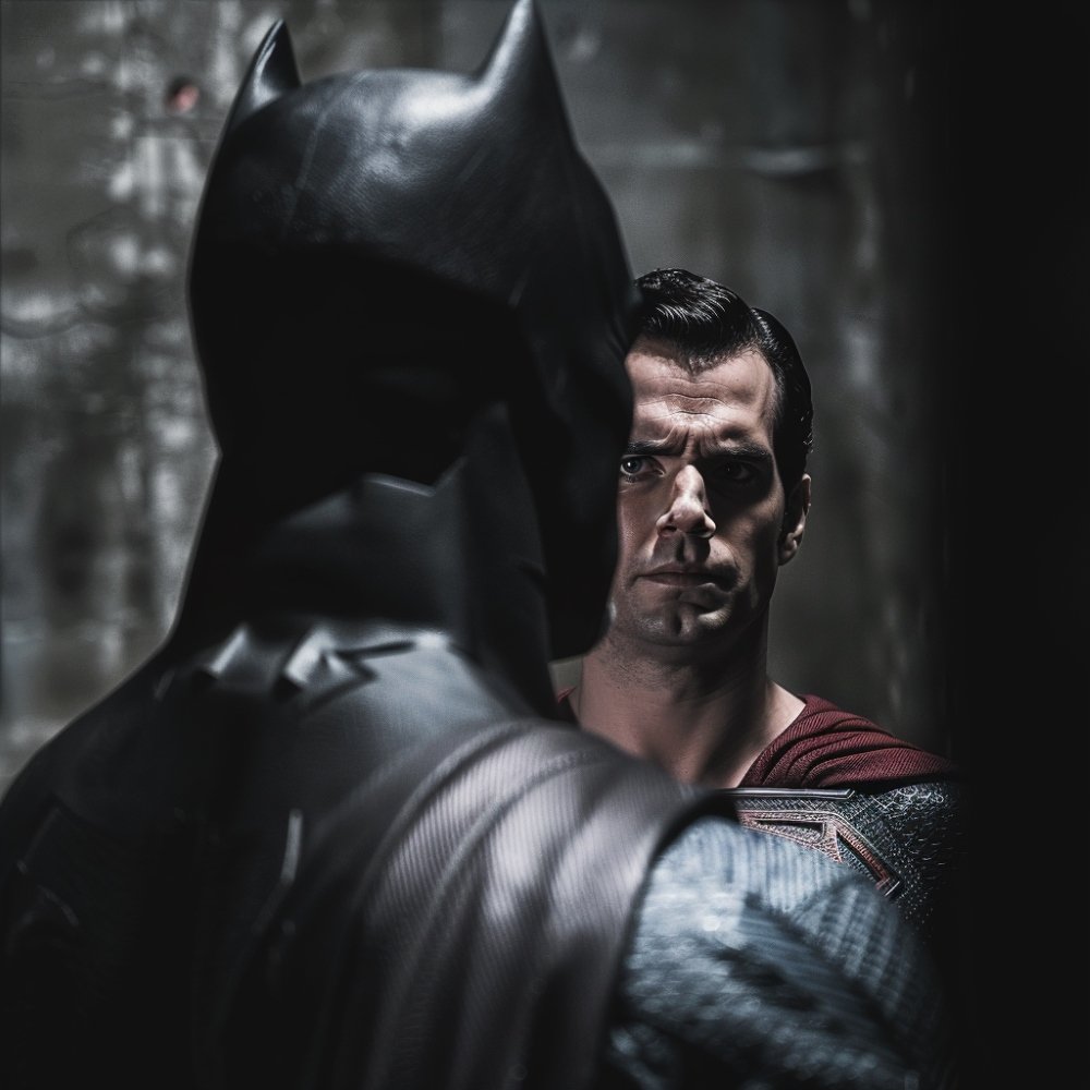 Superman is disappointed with Batman